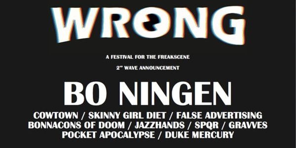 New Independent Festival WRONG comes to Liverpool in April